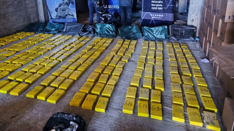 500 kilos de cocaína secuestradas en Jujuy