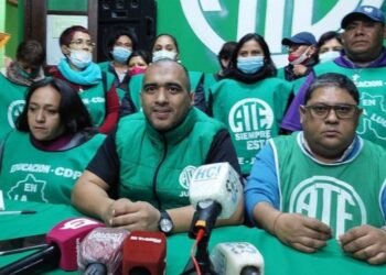 Enojados con Sadir, ATE analiza medidas de fuerza