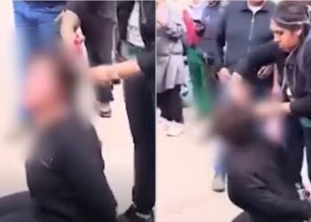 Por robar: La golpearon, desnudaron y exhibieron en la vía pública