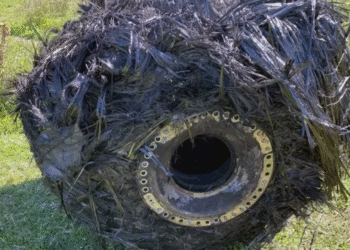 ¿Basura OVNI? Un objeto extraño surcó el cielo y cayó en un campo de Chaco