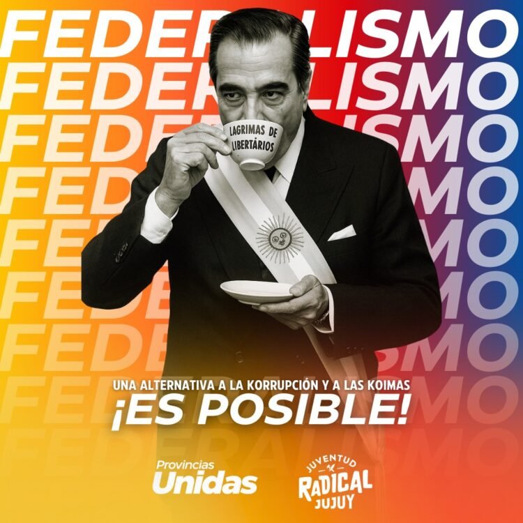 «Lágrimas de libertarios»: así la UCR jujeña festejó en Corrientes y sueña con un resultado similar en la provincia