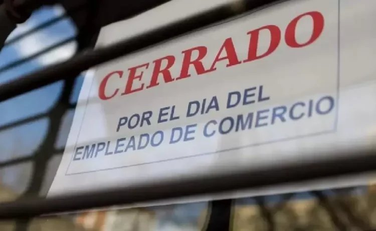 Atención: Hoy los negocios permanecen cerrados por Día del Empleado de Comercio