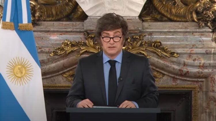 Javier Milei presentó el Presupuesto 2026