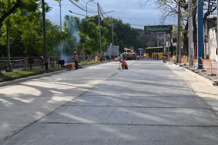 Repavimentación en la Avenida Hipólito Yrigoyen: Cambios en el tránsito en San Salvador de Jujuy