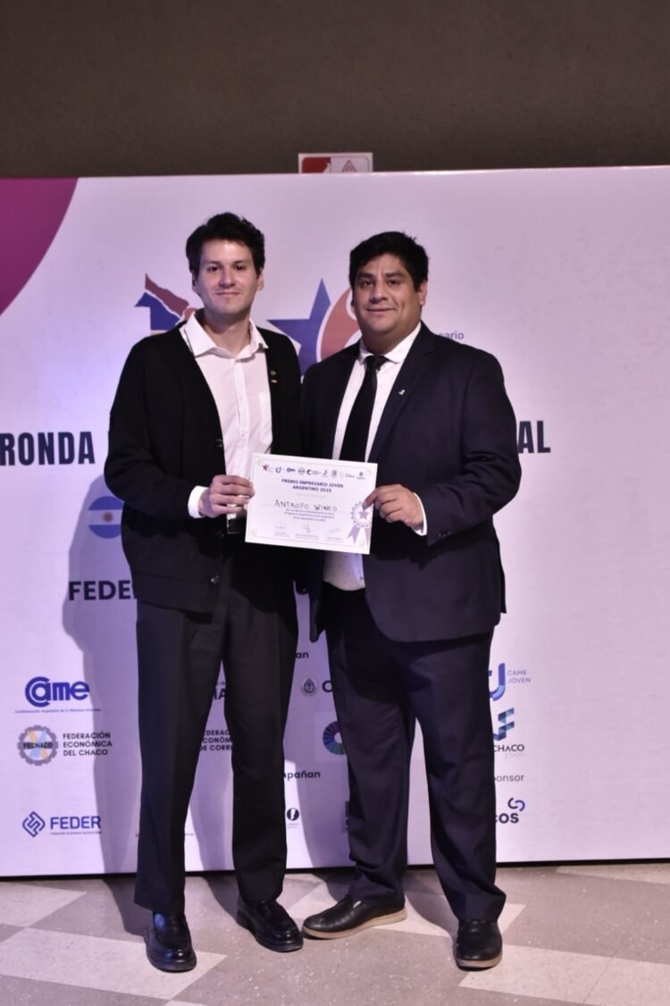 Jujeños obtuvieron el segundo puesto en el Premio Joven Empresario Argentino 2025