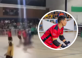 Terrible: festejaba un penal atajado y murió en pleno partido de futsal