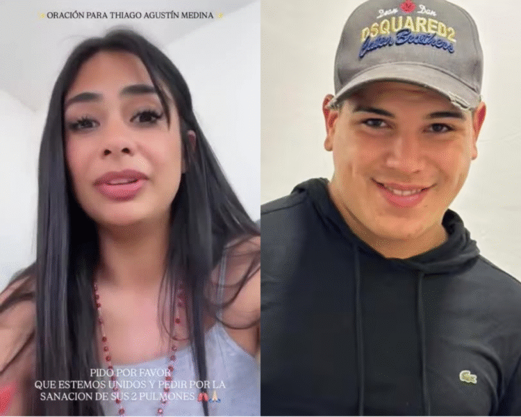 Daniela Celis pide un milagro por Thiago