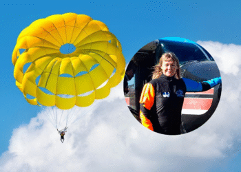 Tragedia en Miramar: el paracaídas no se abrió y una mujer murió tras saltar de una avioneta