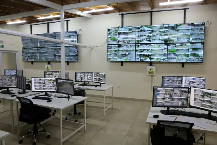 Ante el aumento de la inseguridad, Sadir debió inaugurar un nuevo centro de monitorio