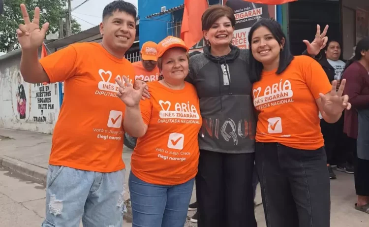 María Inés Zigarán pidió que jubilados y personas con discapacidad la acompañen con su voto