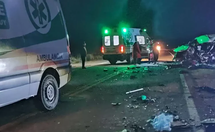 Tragedia en la Ruta 5: Dos muertos y cinco heridos graves cerca de La Quiaca