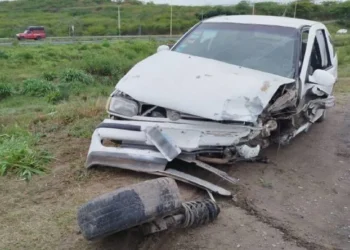 Choque en Ruta 66: Un conductor huyó y dejó el auto abandonado en Alto Comedero