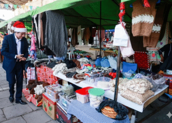 Sadir de paseo: Buscó precios en la Feria Campesina «Pucará»