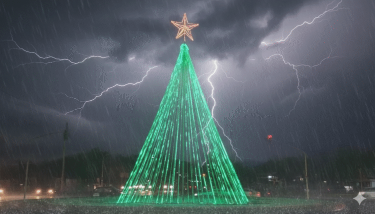 Navidad bajo agua en Jujuy: Rige un alerta amarillo por tormentas para el 24 y 25 de diciembre