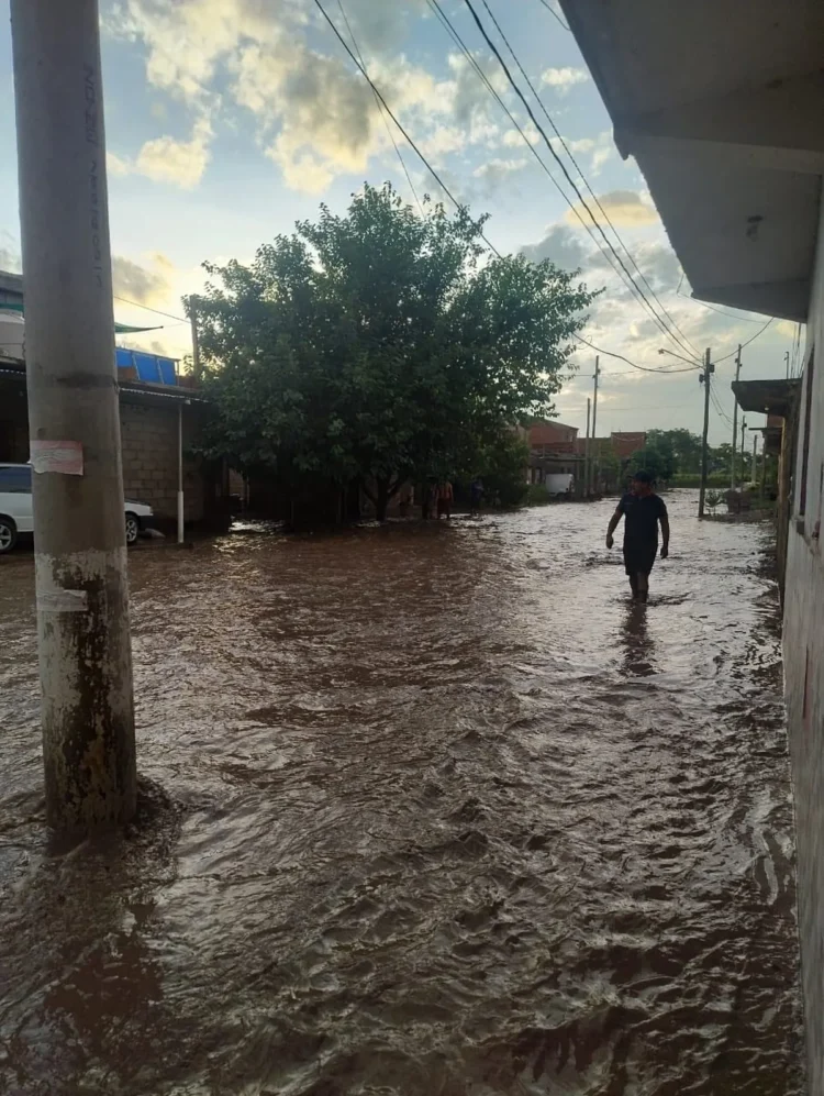 Mirá la localidad más afectada por el temporal del domingo
