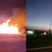 Corte total en la Ruta Nacional 66 por el incendio de un camión en Perico