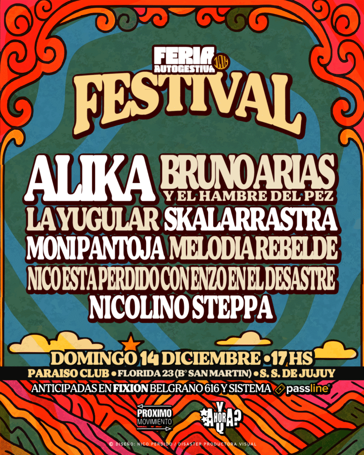 La Feria Autogestiva vuelve a Jujuy: Emprendedores, arte y shows gratuitos en el barrio San Martín