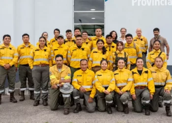 Solidaridad: Brigadistas jujeños viajaron a combatir el fuego en el Chubut