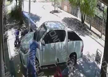 Le cortó la siesta con Arjona al palo y terminó con el parabrisas reventado