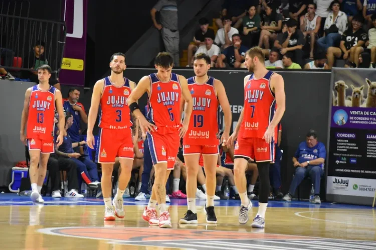 Jujuy Básquet recibe a Bochas Sport Club en la Federación