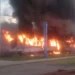 Pánico en el Tren de las Sierras: se incendió una formación con 130 pasajeros a bordo