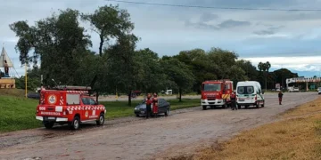 Alerta en Perico: corte total en el acceso por una importante fuga de gas tras el temporal