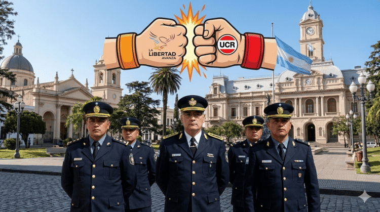 Duro cruce entre libertarios y radicales por el conflicto en las fuerzas de seguridad