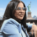 Se deslomó en Nueva York: Carolina Moisés viajo con Milei a Estados Unidos