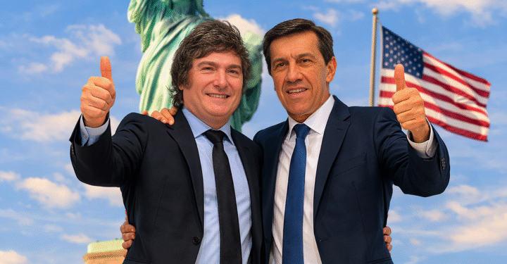 Milei, Sadir y otros gobernadores buscarán platita en Estados Unidos