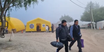 La telemedicina llega por primera vez a la peregrinación de Punta Corral