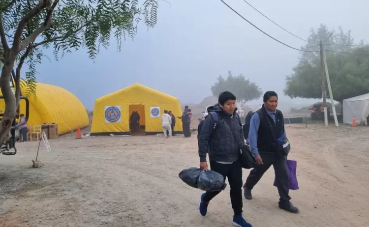 La telemedicina llega por primera vez a la peregrinación de Punta Corral