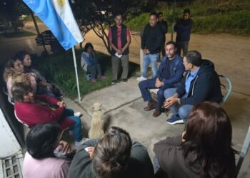 Ezequiel Atauche en Alto Comedero: «La seguridad debe ser una prioridad en Jujuy»