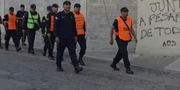Nueve detenidos en un operativo de seguridad en el «23 de Agosto»