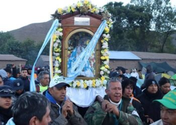 Cronograma del ascenso de la Virgen de Punta Corral a su santuario
