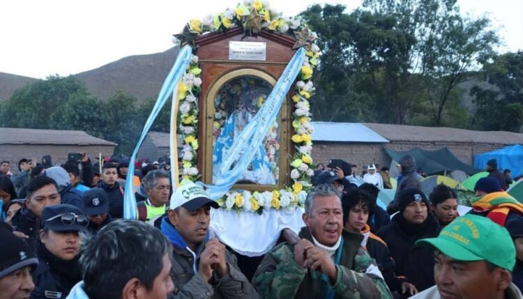 Cronograma del ascenso de la Virgen de Punta Corral a su santuario