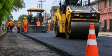 Operativo de repavimentación en Ciudad de Nieva: cronograma de cortes nocturnos y desvíos