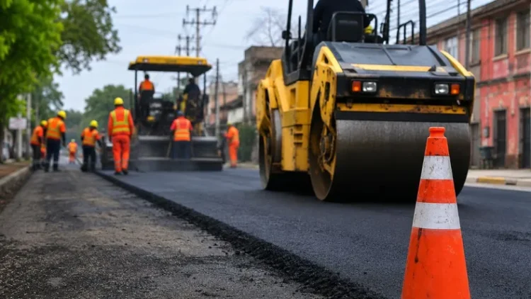 Operativo de repavimentación en Ciudad de Nieva: cronograma de cortes nocturnos y desvíos