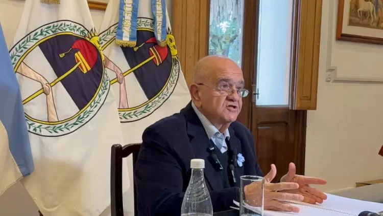 Enojado con Milei: Alberto Siufi cuestionó con dureza el ajuste centralista