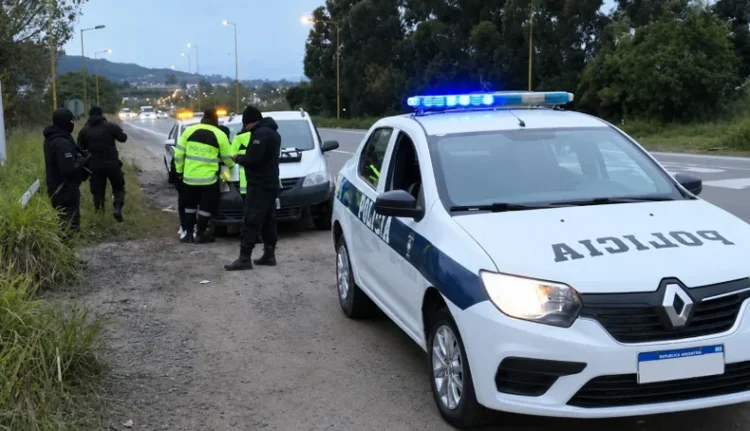 Después de una noche tranqui: Detuvieron a un conductor con 2,7 de alcohol en sangre
