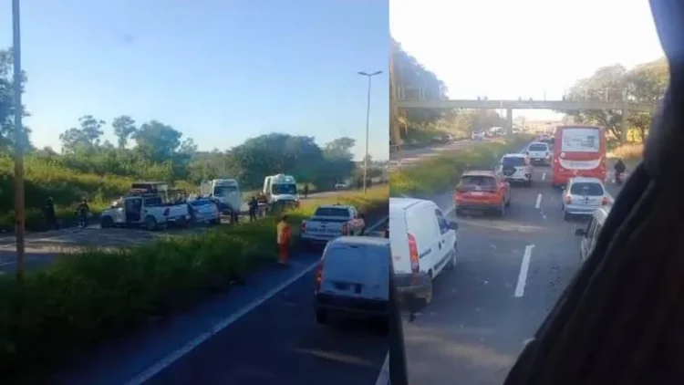 Grave accidente en Ruta 66 a la altura de Alto Comedero: tránsito interrumpido