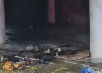 Dos detenidos por el incendio en el Estadio Federación de Básquet