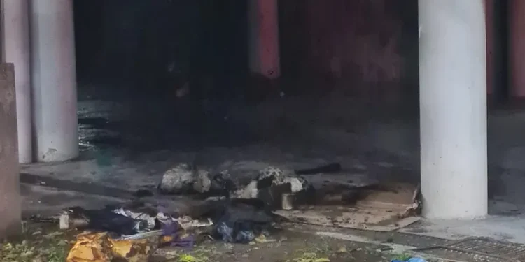 Dos detenidos por el incendio en el Estadio Federación de Básquet