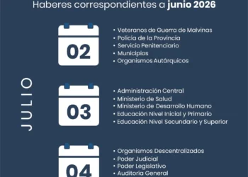 El pago a la administración pública comenzará el jueves 2 de julio
