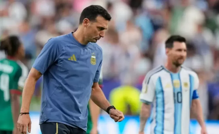 Scaloni pidió “disfrutar a Messi” tras la goleada ante Argelia