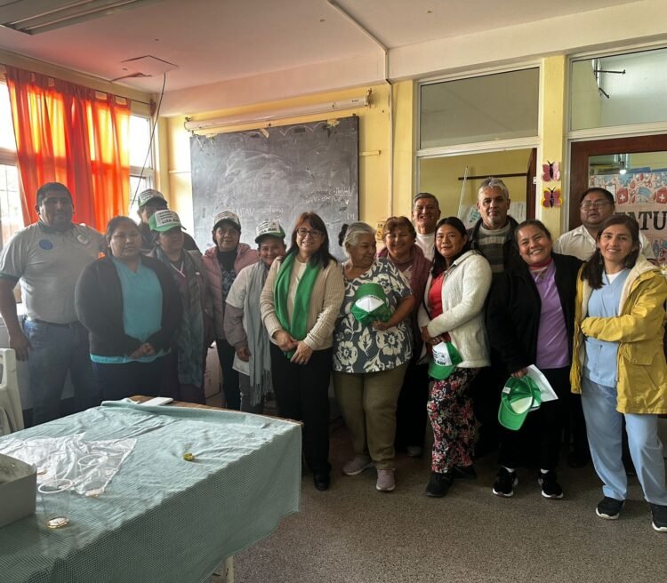 La lista Verde de ATSA Jujuy recorre el interior de la provincia