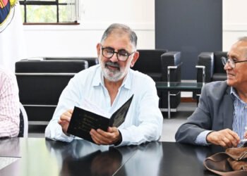 El intendente Raúl “Chuli” Jorge recibió a miembros del Instituto General Arias