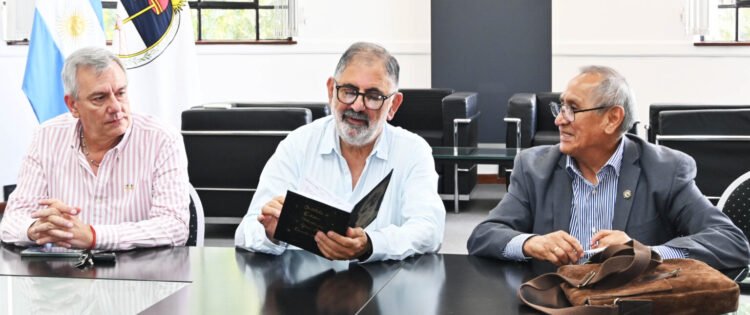 El intendente Raúl “Chuli” Jorge recibió a miembros del Instituto General Arias