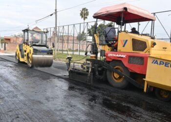 El Municipio pavimentó calle Burela y consolida la conectividad con barrio Favaloro