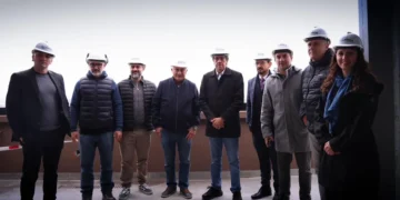 Sadir recorrió la obra del hotel Amérian Jujuy y destacó el impacto de la inversión privada