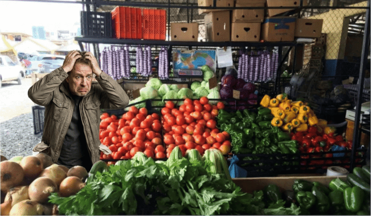 Así no podemos más: Aumentó el precio de verduras